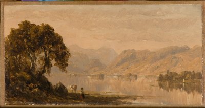 Rydalwater, uno schizzo da Sanford Robinson Gifford