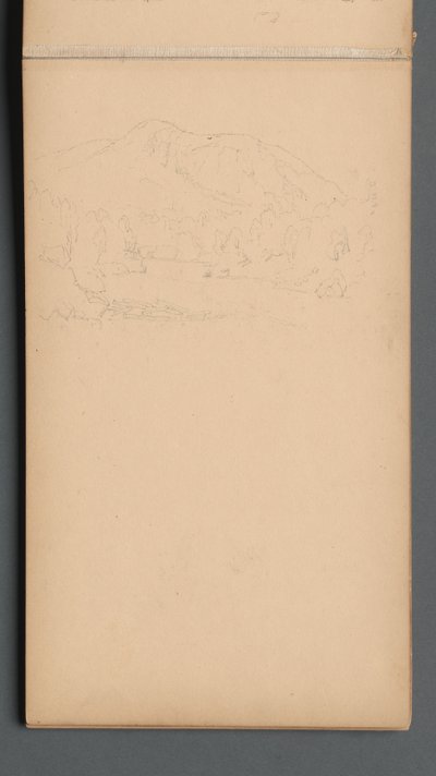 Taccuino, pagina 08: Monte Carter da Sanford Robinson Gifford