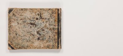 Schizzi di paesaggi nel Nord (Taccuino). Circa 40 fogli e copertine - carta protettiva tra la maggior parte delle coppie di fogli, opera d