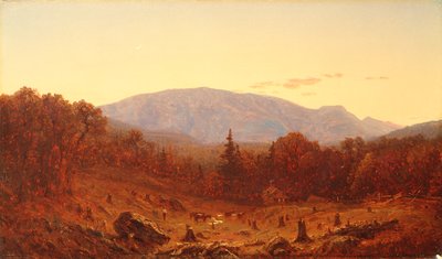 Crepuscolo su Hunter Mountain da Sanford Robinson Gifford