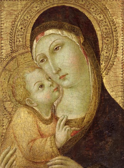 Madonna con Bambino da Sano di Pietro