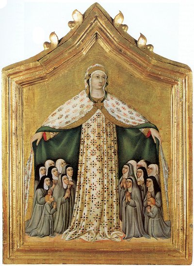Madonna della Misericordia, 1440s da Sano di Pietro