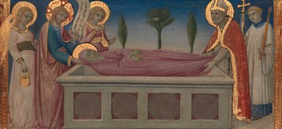 La sepoltura di Santa Marta da Sano di Pietro