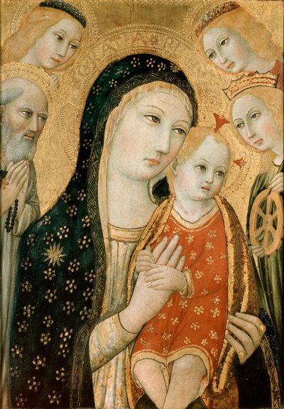La Vergine e il Bambino con San Girolamo, Santa Caterina d