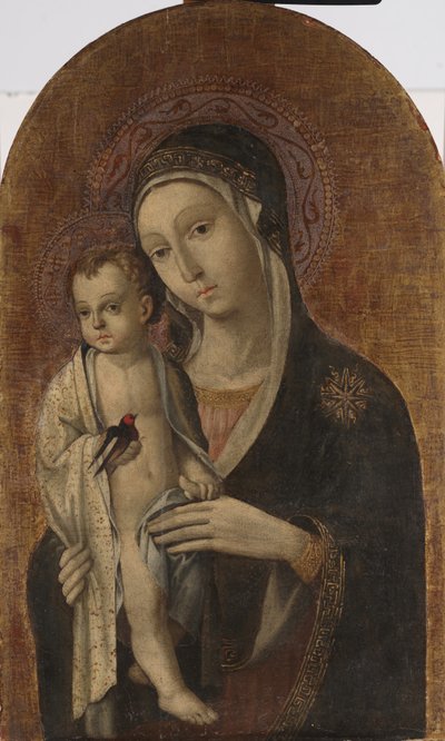 Madonna con Bambino da Sano di also Ansano di Pietro di Mencio Pietro