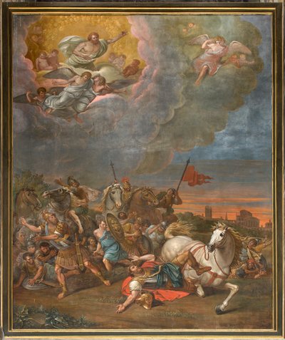Parete opposta alla controfacciata del transetto nord, Sante Legnani, Conversione di Saulo 1814 da Sante Legnani