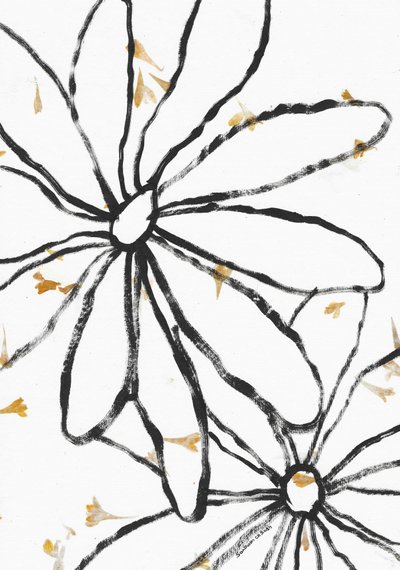 Delicate fioriture dorate da Santhosh ch