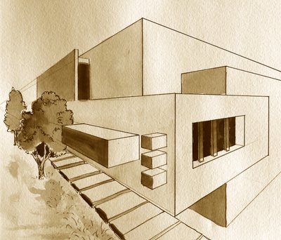 Design moderno di una casa da Santhosh ch