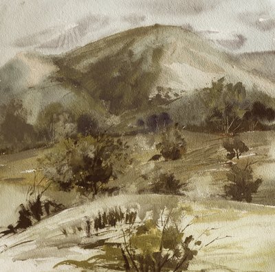 Tranquille colline di campagna da Santhosh ch