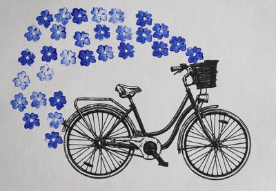 Stravaganti fiori di bicicletta da Santhosh ch