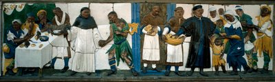 Le sette opere di misericordia, nutrire gli affamati da Santi Buglioni
