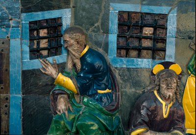 Le Sette Opere di Misericordia, visitare i prigionieri da Santi Buglioni