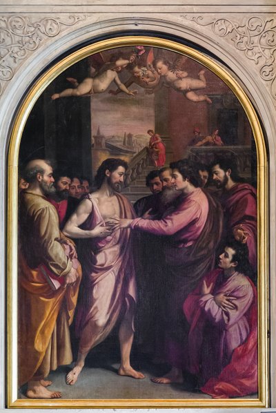 Incredulità di San Tommaso da Santi di Tito