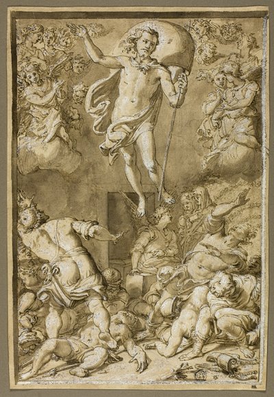 Studio per la Resurrezione da Santi di Tito