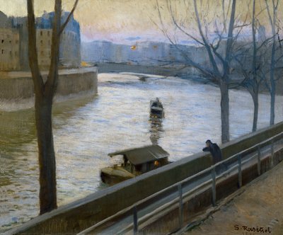 Ile de Saint Louis da Santiago Rusinol i Prats