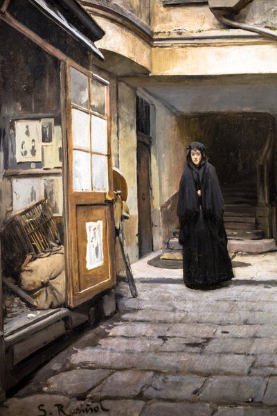 Il banco dei pegni da Santiago Rusinol i Prats