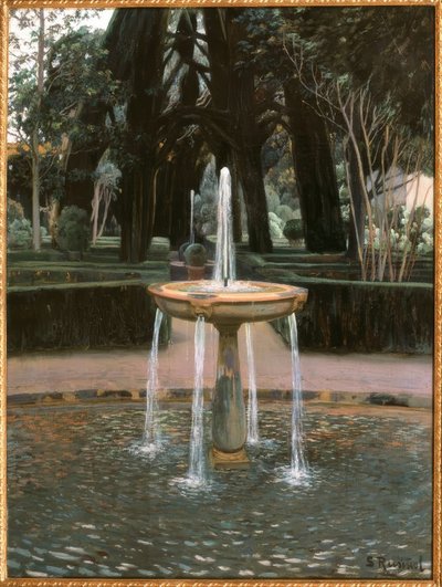 Brolladors del Generalife da Santiago Rusiñol