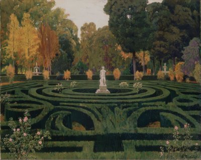 Il vecchio fauno da Santiago Rusiñol