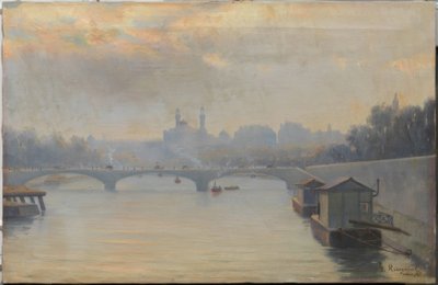 La Senna e il Trocadero da Santiago Rusiñol