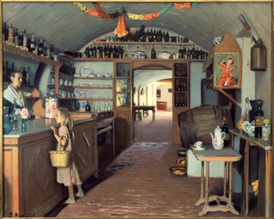 La piccola taverna da Santiago Rusiñol