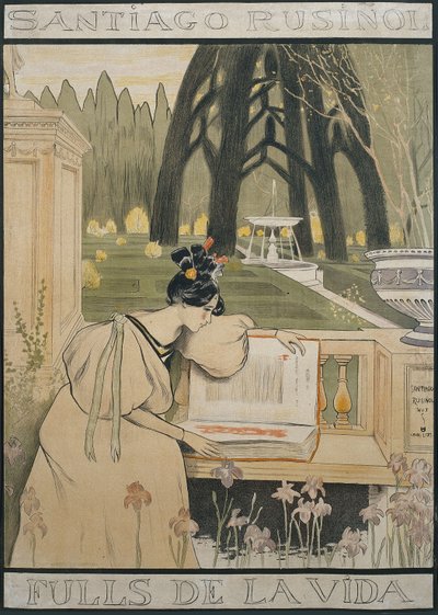 Fulls de la vida Poster da Santiago Rusiñol