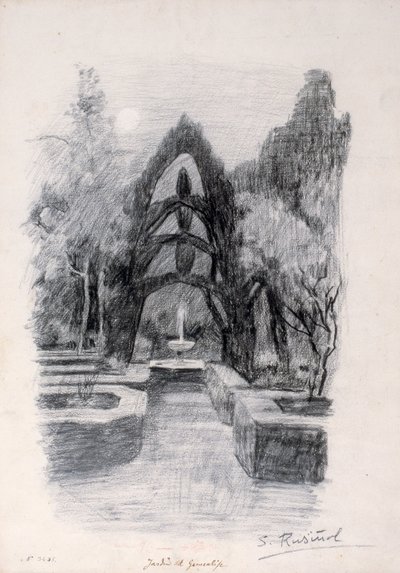Giardini del Generalife da Santiago Rusiñol