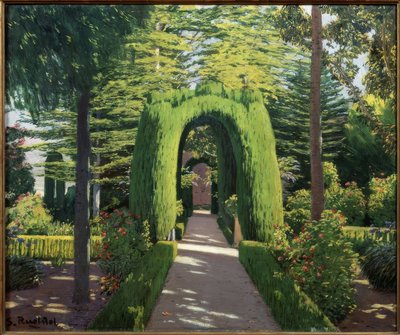 Glorieta. Jardí d’Alcoi da Santiago Rusiñol