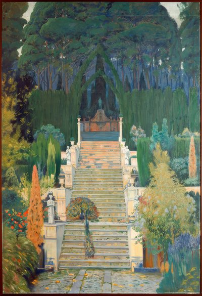 Giardino signorile. Raixa II da Santiago Rusiñol