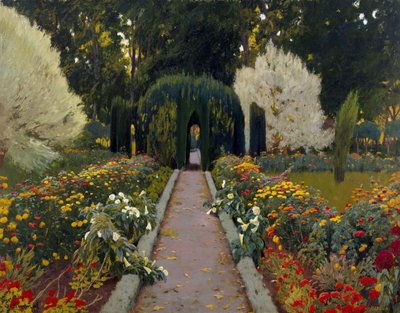 Giardino di Aranjuez. Glorieta II da Santiago Rusiñol