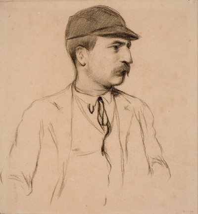 Ritratto di Genís Muntaner da Santiago Rusiñol