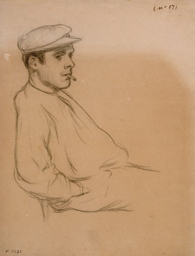 Ritratto di un uomo da Santiago Rusiñol