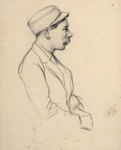 Ritratto di un uomo da Santiago Rusiñol