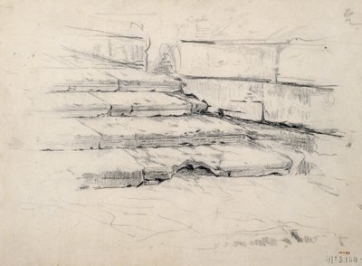 Studio di gradini da Santiago Rusiñol