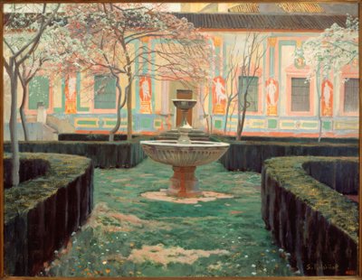 Giardino abbandonato da Santiago Rusiñol