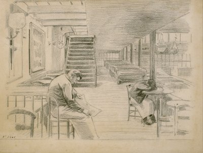 In attesa dei clienti da Santiago Rusiñol