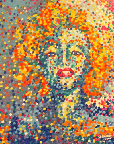 Marilyn Monroe da Santina Semadar Panetta