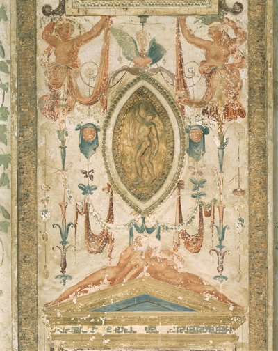 Pilastro con decorazione grottesca da Sanzio of Urbino (workshop) Raphael