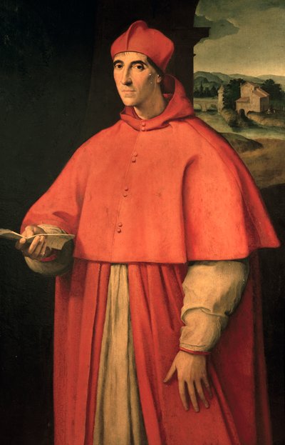 Ritratto del Cardinale Alessandro Farnese, futuro Papa Paolo III da Sanzio of Urbino (workshop) Raphael