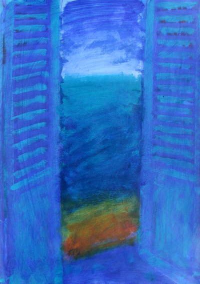 Persiane blu da Sara Hayward