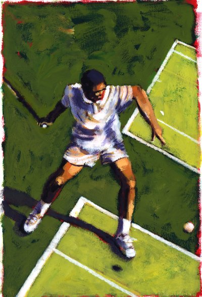 Giocatore di tennis, 2009 da Sara Hayward