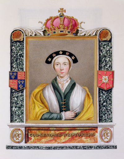 Ritratto di Anna di Cleves (1515-57) quarta regina di Enrico VIII da 