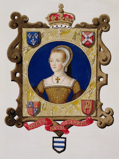 Ritratto di Catherine Parr (1512-48) 6ª regina di Enrico VIII da giovane donna da 