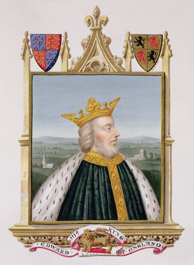 Ritratto di Edoardo III (1312-77) Re d