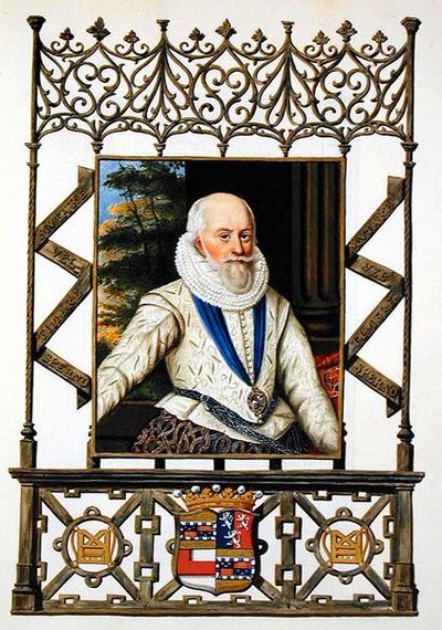 Ritratto di Edward Somerset (1553-1628) 4° Conte di Worcester da 