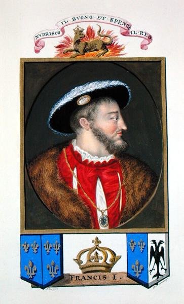 Ritratto di Francesco I Re di Francia (1494-1547) da 
