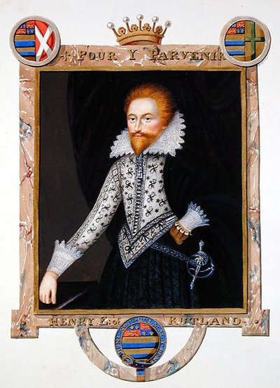 Ritratto di Henry Manners (m.1563) 2° Conte di Rutland da 