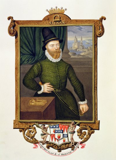 Ritratto di James Douglas (c.1516-81) 4° Conte di Morton da 
