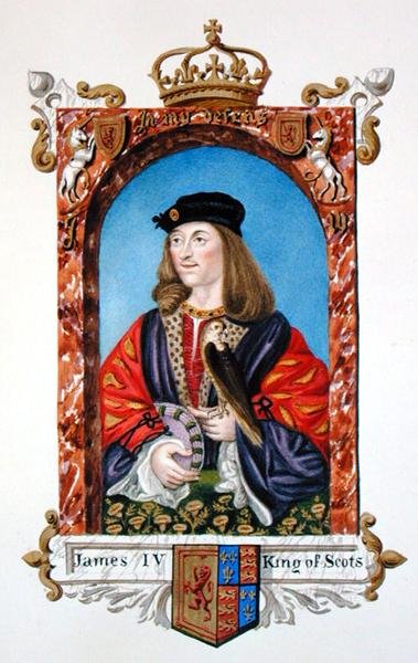 Ritratto di Giacomo IV di Scozia da 