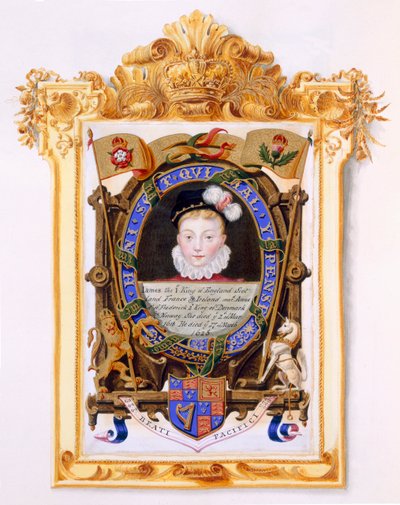 Ritratto di Giacomo VI di Scozia (1566-1625) poi Giacomo I d