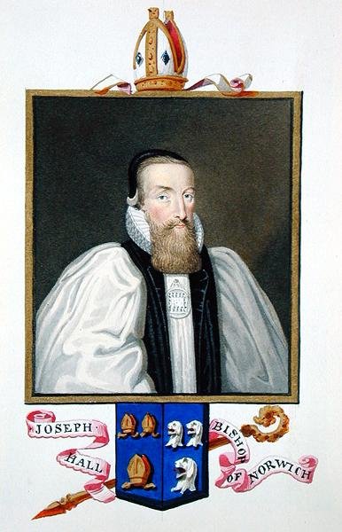 Ritratto di Joseph Hall (1574-1656) Vescovo di Norwich da 